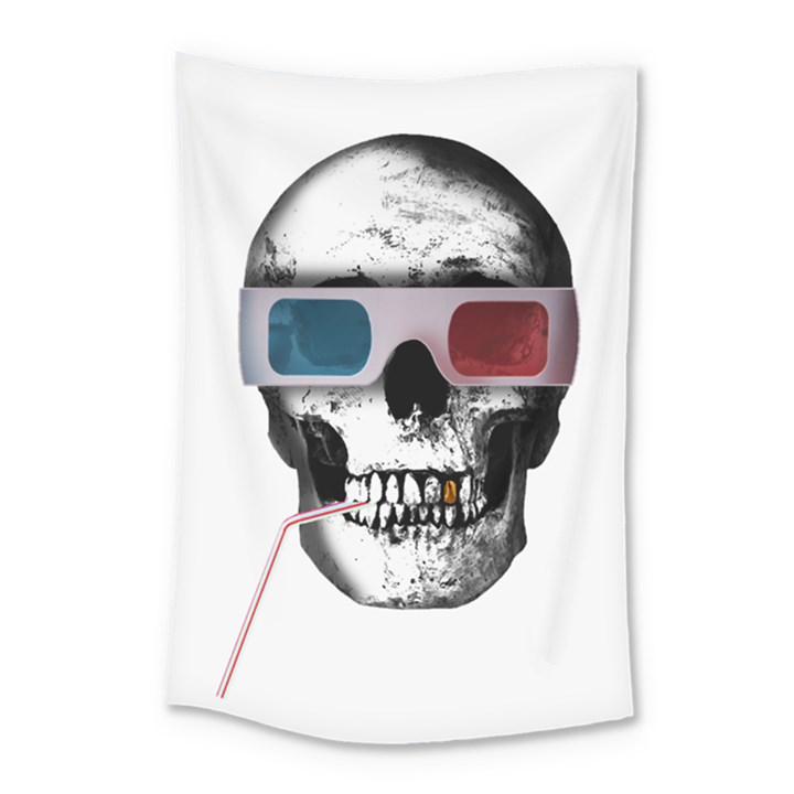 Cinema Skull Small Tapestry