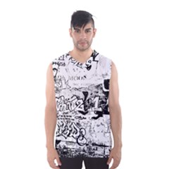 Graffiti Men s Basketball Tank Top by Valentinaart