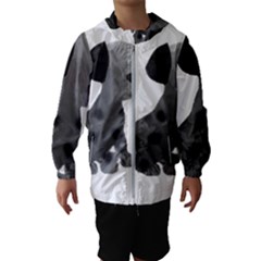 Dalmatian Inspired Silhouette Hooded Wind Breaker (Kids)