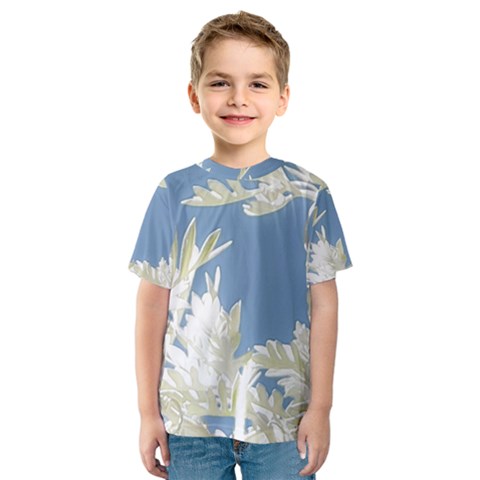 Nature Pattern Kids  Sport Mesh Tee by dflcprintsclothing