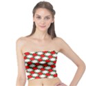 Christmas Star Red Green Tube Top View1