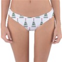 Christmas Tree Green Star Red Reversible Hipster Bikini Bottoms View3