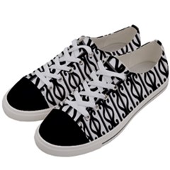 Inspirative Iron Gate Fence Grey Black Women s Low Top Canvas Sneakers by Alisyart