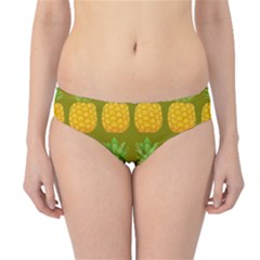 Fruite Pineapple Yellow Green Orange Hipster Bikini Bottoms by Alisyart