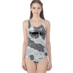 Stone Dragon Camouflage One Piece Swimsuit