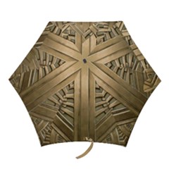 Art Deco Gold Door Mini Folding Umbrellas by NouveauDesign