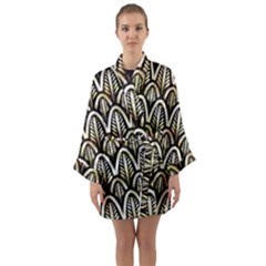 Art Deco Long Sleeve Kimono Robe by NouveauDesign