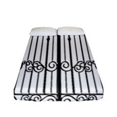 Inspirative Iron Gate Fence Fitted Sheet (full/ Double Size)