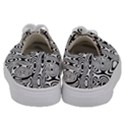 Psychedelic Zebra Black Circle Kids  Low Top Canvas Sneakers View4