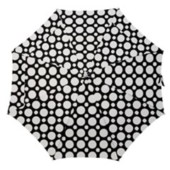 Tileable Circle Pattern Polka Dots Straight Umbrellas