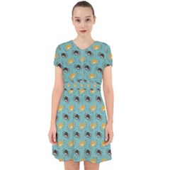 Spider Grey Orange Animals Cute Cartoons Adorable In Chiffon Dress