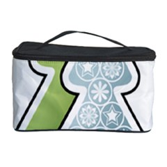 Tree Spruce Xmasts Cool Snow Cosmetic Storage Case by Alisyart