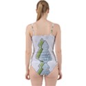 Tree Spruce Xmasts Cool Snow Cut Out Top Tankini Set View2