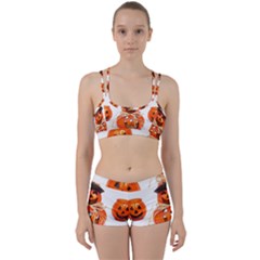 Funny Halloween Pumpkins Women s Sports Set by gothicandhalloweenstore