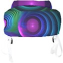 Beautiful Rainbow Marble Fractals in Hyperspace Full Print Backpack View4