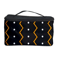 Halloween Zigzag Vintage Chevron Ornamental Cute Polka Dots Cosmetic Storage Case