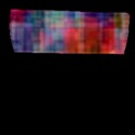 Rainbow Prism Plaid  Flap Messenger Bag (L)  View1