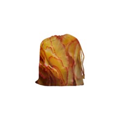 Flowers Leaves Leaf Floral Summer Drawstring Pouches (xs)  by Celenk