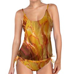 Flowers Leaves Leaf Floral Summer Tankini Set by Celenk