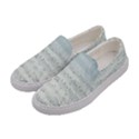 Vintage Blue Music Notes Women s Canvas Slip Ons View2