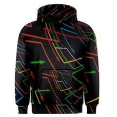 Arrows Direction Opposed To Next Men s Pullover Hoodie