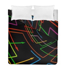 Arrows Direction Opposed To Next Duvet Cover Double Side (Full/ Double Size)