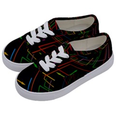 Arrows Direction Opposed To Next Kids  Classic Low Top Sneakers