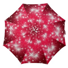 Christmas Star Advent Background Straight Umbrellas by Celenk