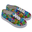 Flowers Ornament Decoration Kids  Classic Low Top Sneakers View3