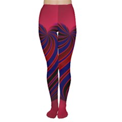 Heart Love Luck Abstract Women s Tights