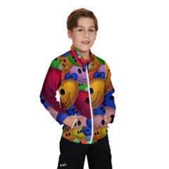 Heart Love Smile Smilie Wind Breaker (Kids)