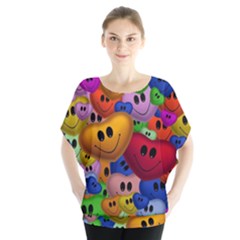 Heart Love Smile Smilie Blouse