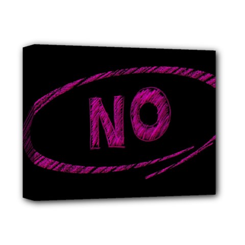 No Cancellation Rejection Deluxe Canvas 14  X 11  by Celenk