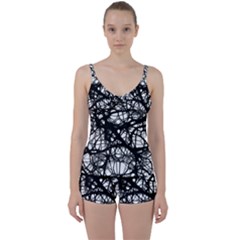 Neurons Brain Cells Brain Structure Tie Front Two Piece Tankini by Celenk