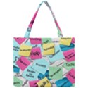 Stickies Post It List Business Mini Tote Bag View1