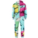 Stickies Post It List Business Hooded Jumpsuit (Men)  View2