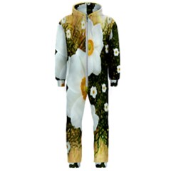 Summer Anemone Sylvestris Hooded Jumpsuit (men)  by Celenk