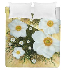 Summer Anemone Sylvestris Duvet Cover Double Side (queen Size) by Celenk