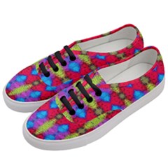 Colorful Painting Goa Pattern Women s Classic Low Top Sneakers