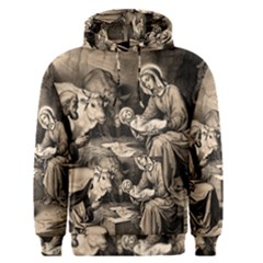 The Birth Of Christ Men s Pullover Hoodie by Valentinaart