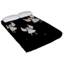 Christmas angels  Fitted Sheet (California King Size) View2