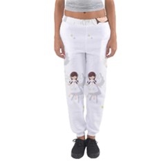 Christmas Angels  Women s Jogger Sweatpants by Valentinaart