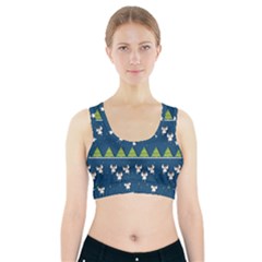 Christmas Angels  Sports Bra With Pocket by Valentinaart