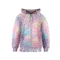 Festive Color Kids  Zipper Hoodie