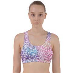 Festive Color Back Weave Sports Bra