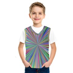 Burst Colors Ray Speed Vortex Kids  Sportswear by Celenk