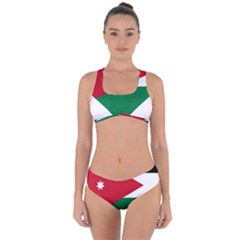 Heart Love Affection Jordan Criss Cross Bikini Set