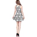 Grid Pattern Seamless Monochrome Reversible Sleeveless Dress View2