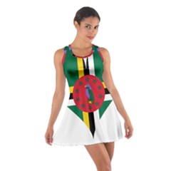 Heart Love Flag Antilles Island Cotton Racerback Dress by Celenk