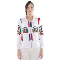 Heart Love Dominican Republic Wind Breaker (women) by Celenk